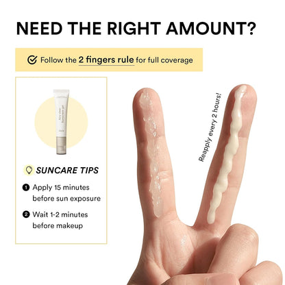 Abib Airy Clear Sunscreen Gel SPF 30, Semi-matte, Pore-smoothing Primer with SPF, Korean Suncreen with No White Cast, Suncare, Skincare