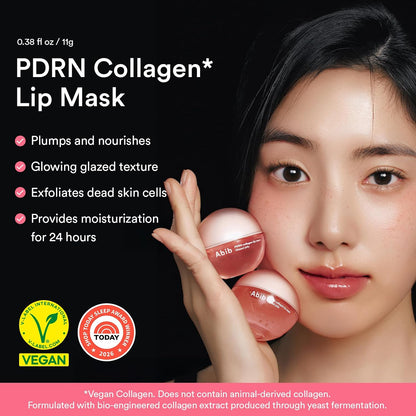 Abib Pink Me Up PDRN 3 Step Glow Kit, Overnight Firming Jelly Mask, PDRN Retinal Eye patches, PDRN Lip Mask, Korean Skincare Set