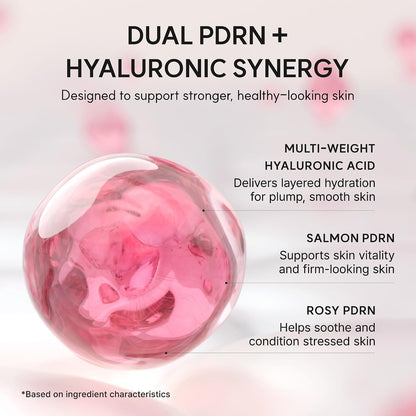 Arencia PDRN Booster Shot Serum, Rosy-PDRN & Peptides for Glowy, Healthy Skin