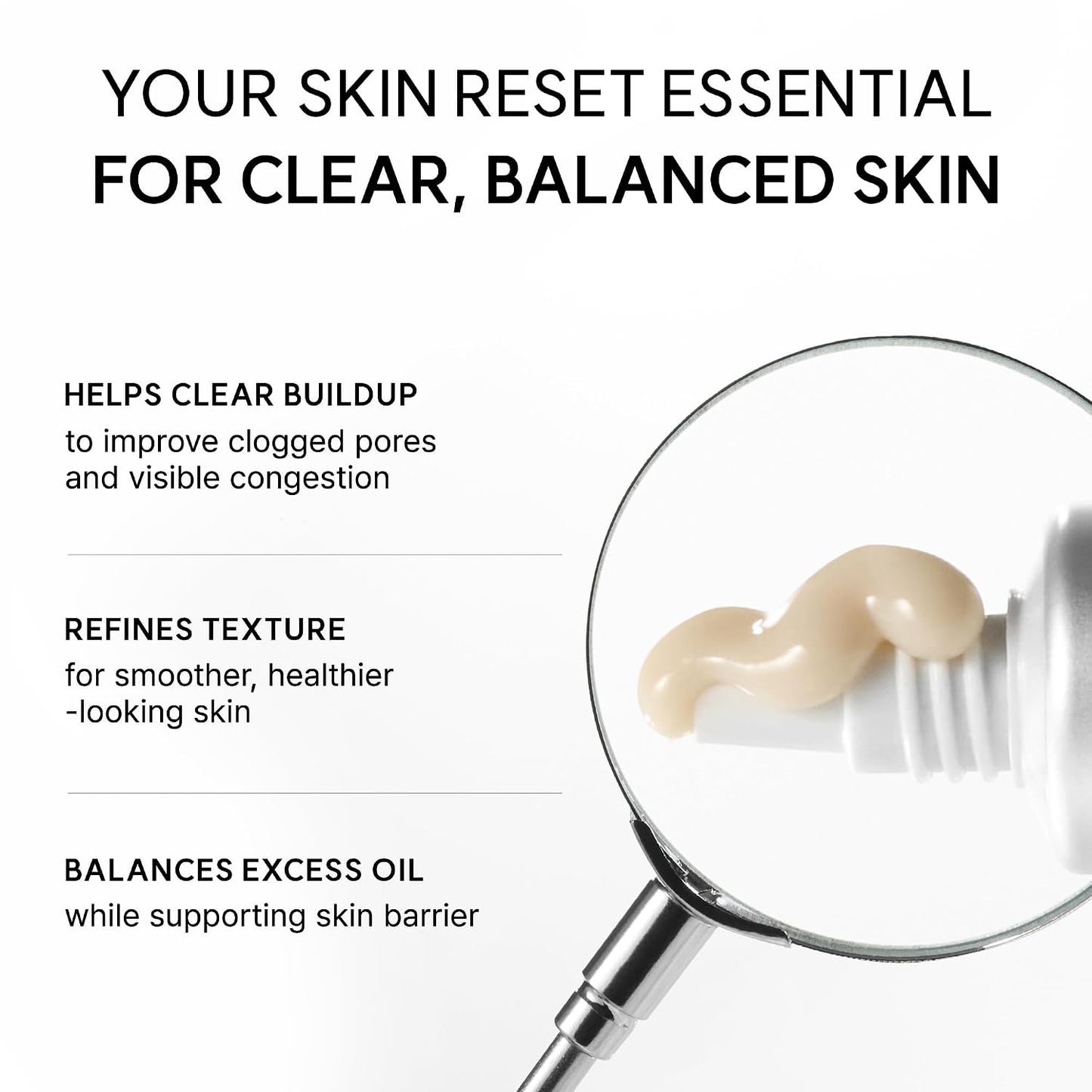 Arencia Eraser Shot Serum Glycolic Acid Booster with AHA BHA, Exfoliating Face Serum for Pore Care & Texture Refining, Lightweight Daily Skincare