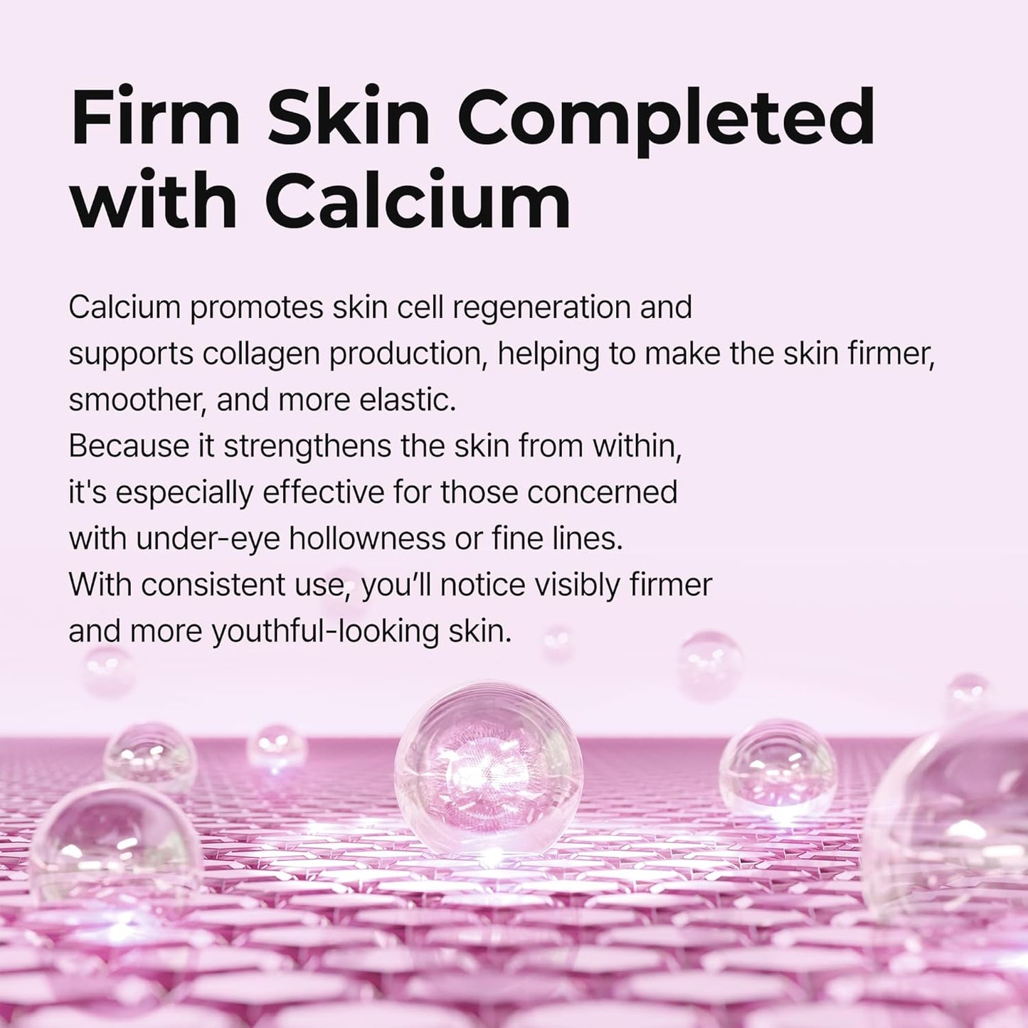 Dr.Melaxin Calcium Intense Firming Cream with Collagen & Elastin, Lifting & Volumizing Face Cream for Sagging Skin, Niacinamide for Plumping Care