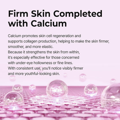 Dr.Melaxin Calcium Intense Firming Cream with Collagen & Elastin, Lifting & Volumizing Face Cream for Sagging Skin, Niacinamide for Plumping Care