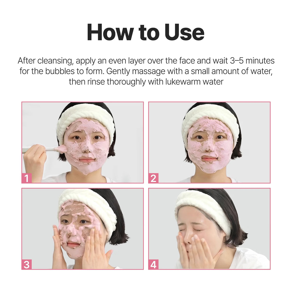 P.CALM Red Rice Bubble Deep Mask