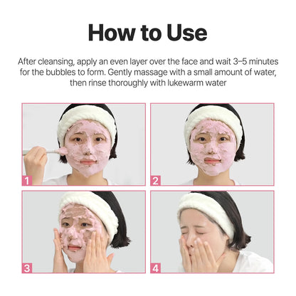 P.CALM Red Rice Bubble Deep Mask