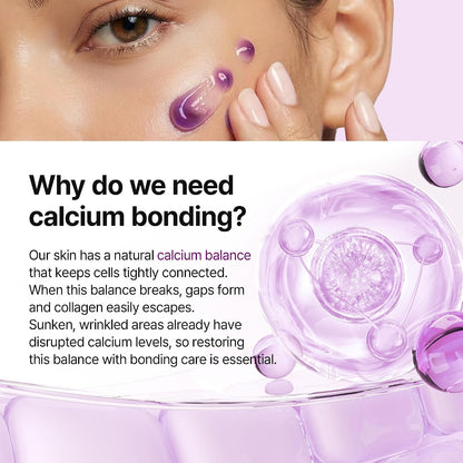 Dr.Melaxin Calcium Bonding Eye Cream with Peptides & Rebornic, Firming Eye Treatment for Wrinkles & Puffy Eyes, Elastin for Dark Circles & Hydrating Care