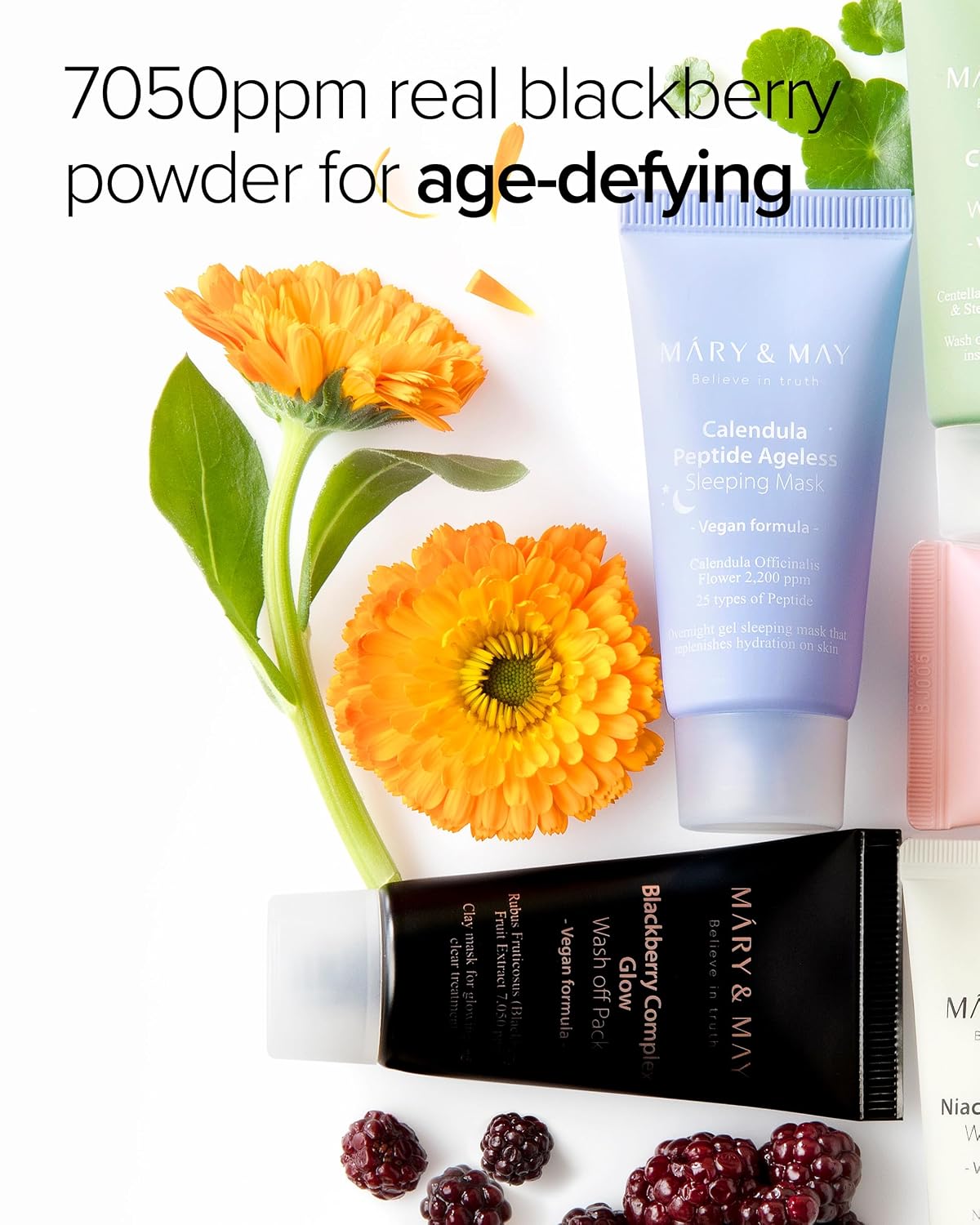 Mary&May Blackberry Glow Wash-Off Clay Mask