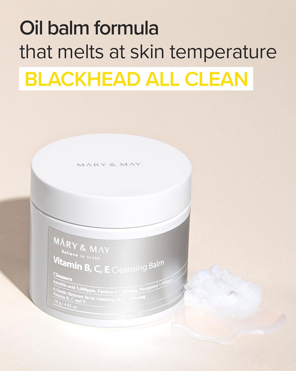 Mary&May Vitamin B C E Sherbet Cleansing Balm