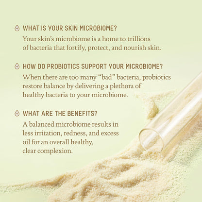 Biossance Squalane + Probiotic Balancing Face Gel Moisturizer - Advanced Formula for Oily & Acne-Prone Skin, Encapsulated Probiotics, Reduces Redness & Excess Oil, Soothes Sensitive Skin