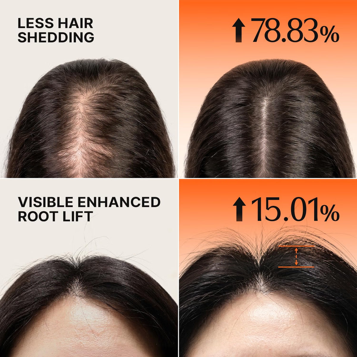 lilyeve GROWTURN 3D Volume Brush Shampoo, Biotin, Hair Growth