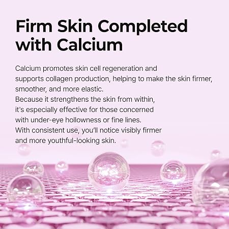 Dr.Melaxin Calcium Volume Under Eye Patches for Puffy Eyes & Dark Circles, Hydrogel Eye Mask for Wrinkles, Fine Lines & Sagging Skin, Firming Collagen Eye Patch (60 Count)