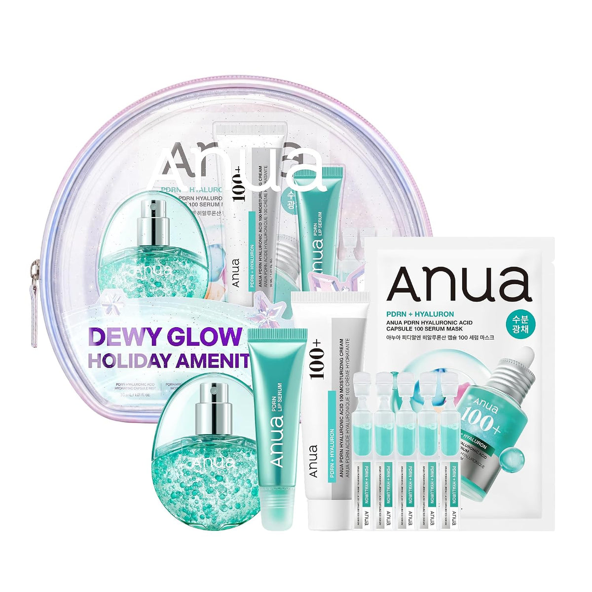 ANUA Dewy Glow Holiday Amenity Kit