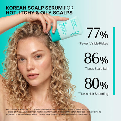 lilyeve SCALPTURN Cica PDRN Scalp Serum with Built-In Brush