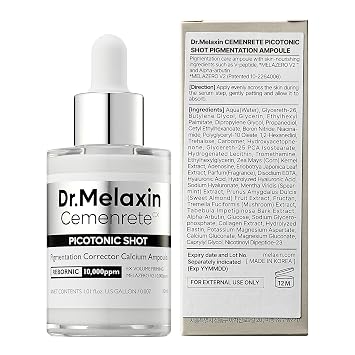 Dr.Melaxin Picotonic Shot Serum 1.01 fl.oz - Alpha-Arbutin and Niacinamide Dark Spot Corrector Serum, Pigmentation Corrector for Uneven Skin Tone, Blemish Marks, K-Beauty Face Serum