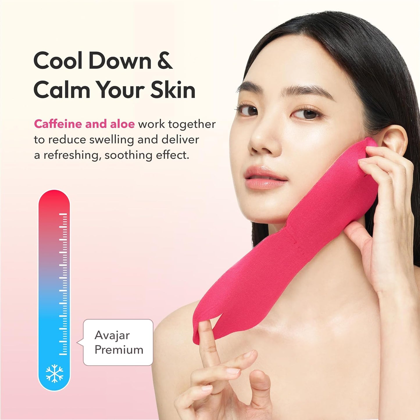 V-Line Lifting Mask – Reduce Double Chin, Firm & Tighten, 1 pack (2 mask), Jawline Mask with Volufiline™ & Bodyfit™, Hyaluronic Acid & Aloe