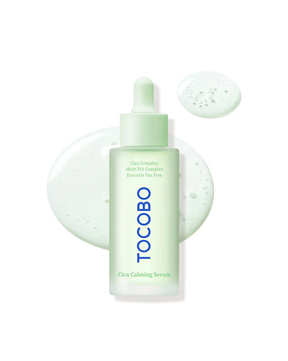 Tocobo Cica Calming Serum, Calm and hydrate sensitive skin with this lightweight, fast-absorbing serum.