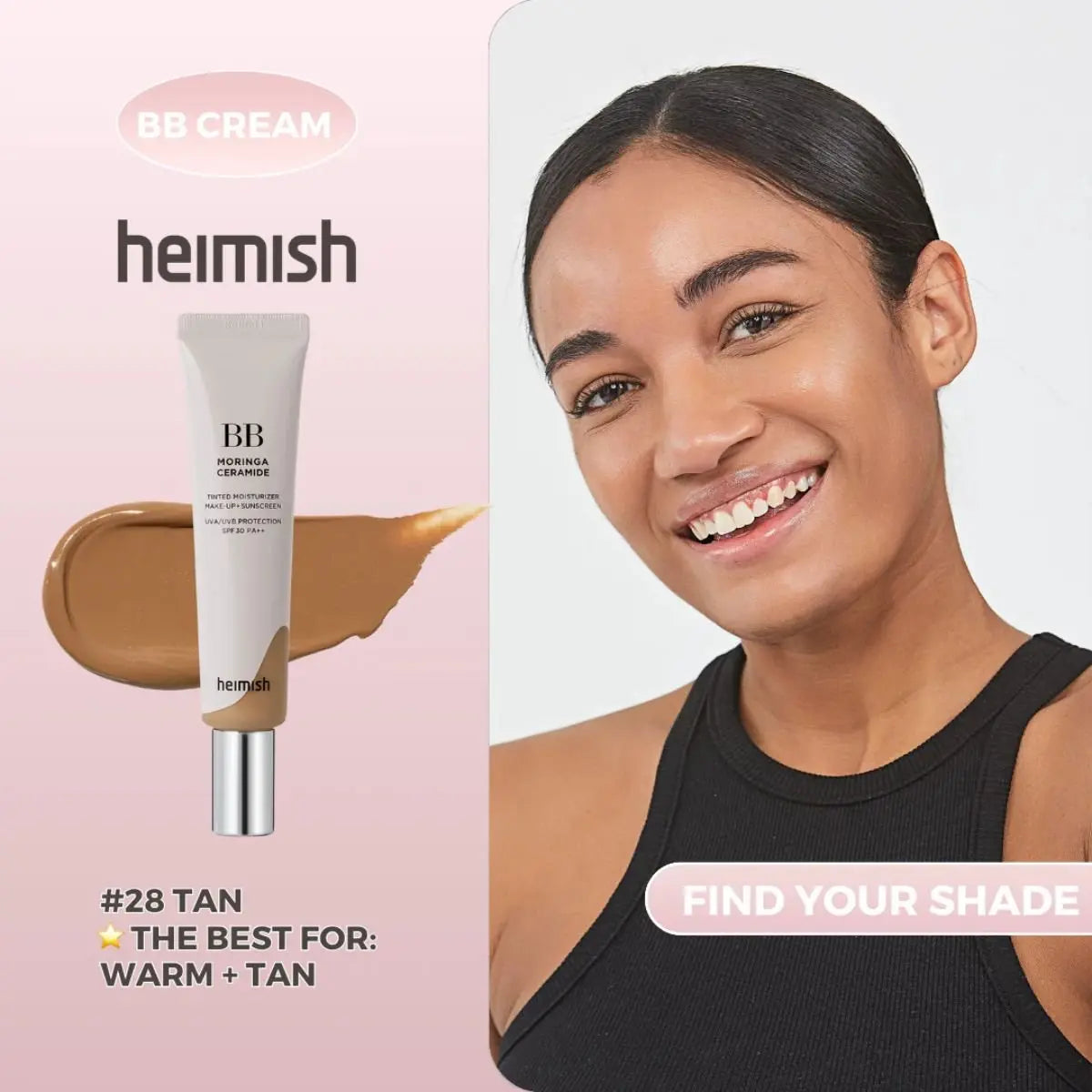 Moringa Ceramide BB Cream SPF 30 PA++ | 28 Tan