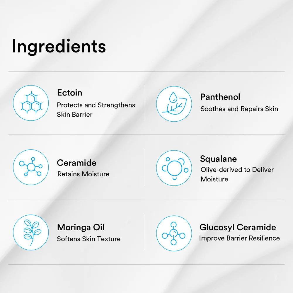 Ectoin Panthenol 11% Moisturizer Barrier Tube