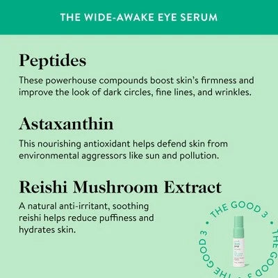 GoodCleanGoopBeauty The Wide-Awake Eye Serum
