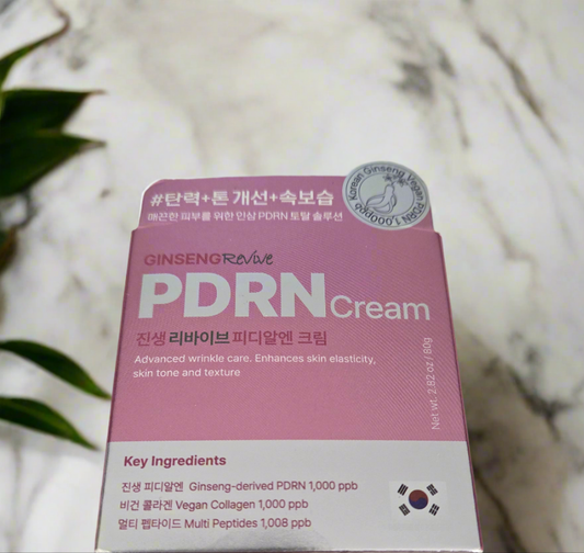 Glamfox Ginseng Revive PDRN Cream - Advanced Wrinkle Care, enhances skin elasticity, skintone and texture - New Product!
