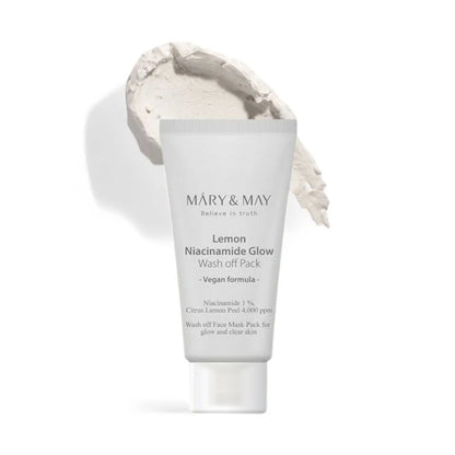 Mary&May Vegan Lemon Niacinamide Glow Wash off Pack