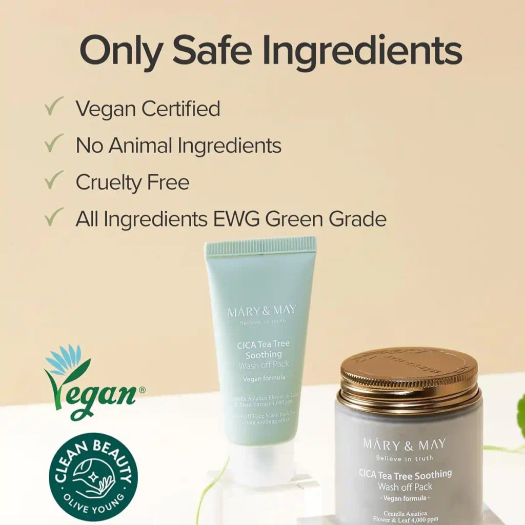 Mary&May CICA TeaTree Soothing Wash off Pack