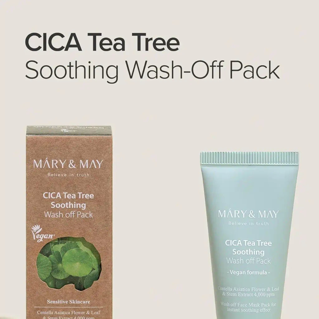 Mary&May CICA TeaTree Soothing Wash off Pack