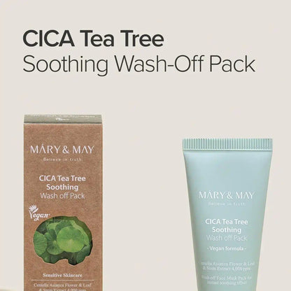 Mary&May CICA TeaTree Soothing Wash off Pack