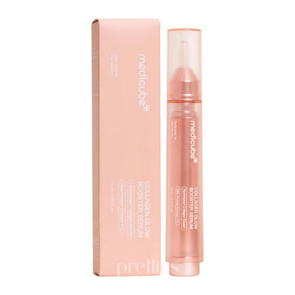 Medicube Collagen Glow Booster Milk Serum - Twist & Click - Radiance & Hydration with Niacinamide, Milk Protein Extract, Hydrolyzed Collagen - Illuminates & Firms Skin
