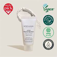 Mary&May Vegan Lemon Niacinamide Glow Wash off Pack