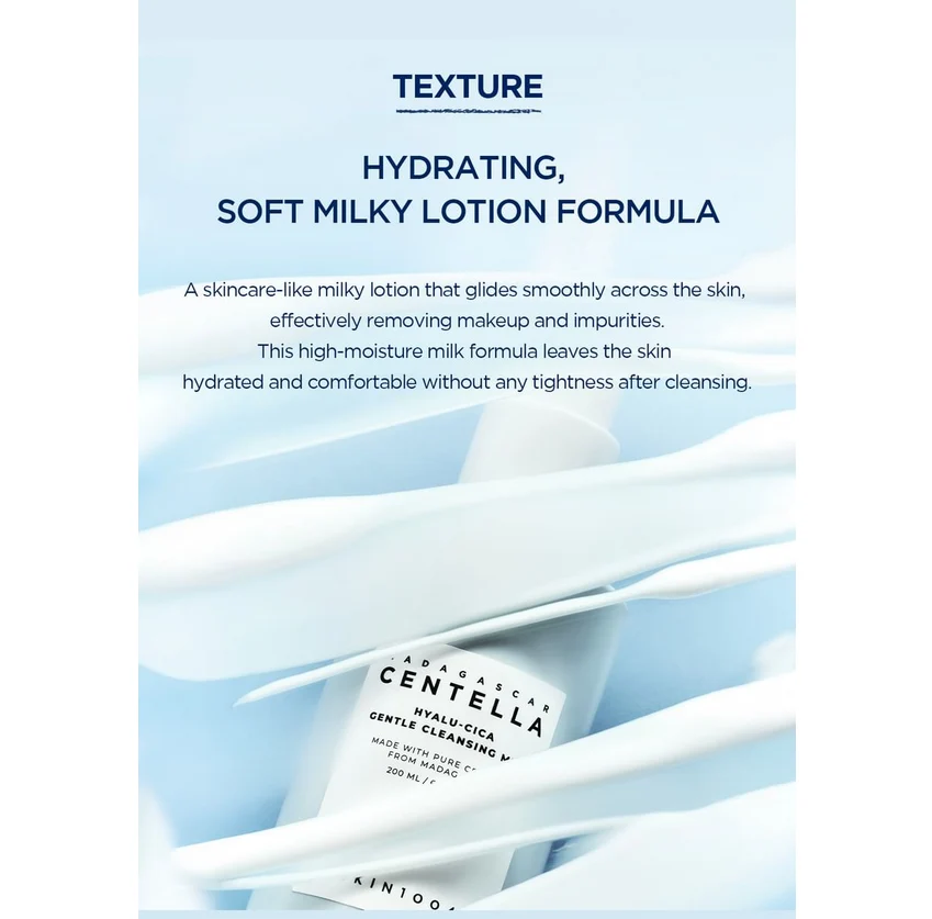 SKIN1004 Madagascar Centella Hyalu-Cica Gentle Cleansing Milk