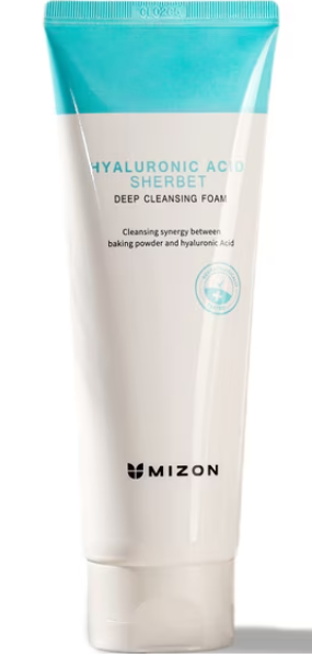Mizon Hyaluronic Acid Sherbet, Deep Cleansing Foam