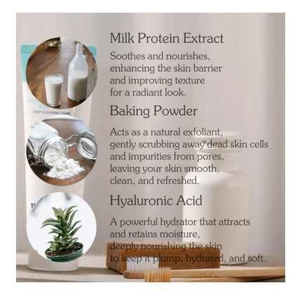 Mizon Hyaluronic Acid Sherbet, Deep Cleansing Foam