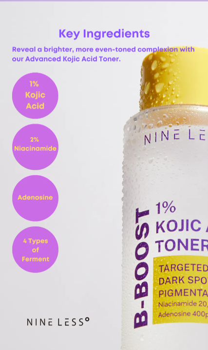 NINELESS - B-Boost 1% Kojic Acid Toner