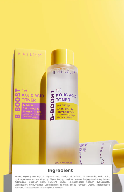 NINELESS - B-Boost 1% Kojic Acid Toner