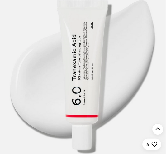 Abib Tranexamic Acid 6% Cream Tone Balancing tube, TXA, Alpha-Arbutin Dark Spot Corrector for Face with Hyperpigmentation & Uneven Skin Tone, Korean Skincare