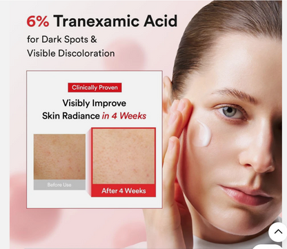 Abib Tranexamic Acid 6% Cream Tone Balancing tube, TXA, Alpha-Arbutin Dark Spot Corrector for Face with Hyperpigmentation & Uneven Skin Tone, Korean Skincare