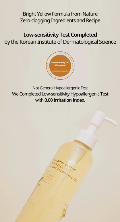 HEVEBLUE - Salmon Caring Centella Light Cleansing Oil