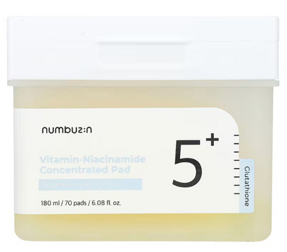 Numbuzin - No.5 Vitamin-Niacinamide Concentrated Pad