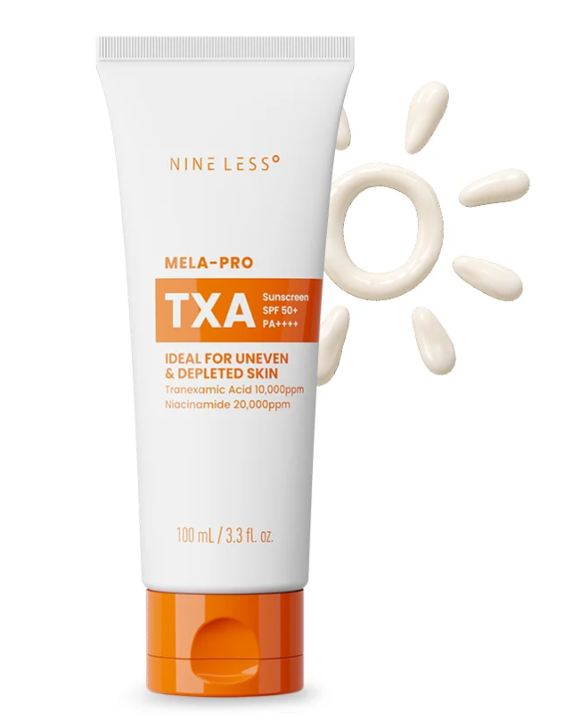 NINE LESS MELA-PRO TXA Sun Screen SPF 50+ PA++++