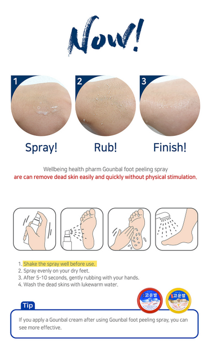 3WB Foot Peeling Spray