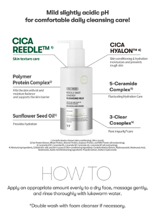VT - Reedle Shot Synergy Cleansing Milk