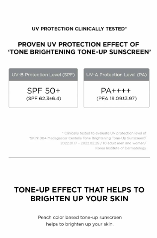 SKIN1004 - Madagascar Centella Tone Brightening Tone Up Sunscreen
