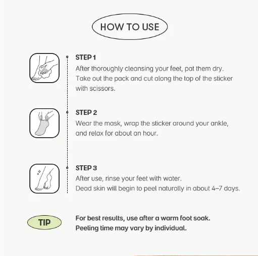VT - Reedle Shot Foot Peeling Mask