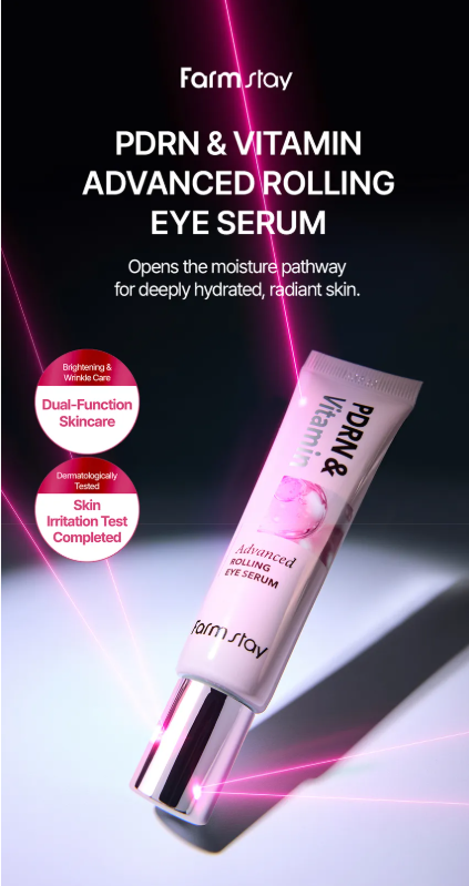 Farmstay - PDRN & Vitamin Advanced Rolling Eye Serum