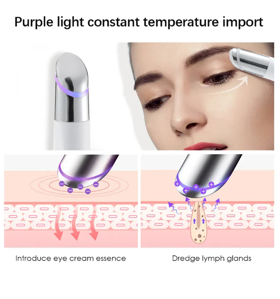 Beautyronics - USB Rechargeable Heated Light Therapy Eye Massager