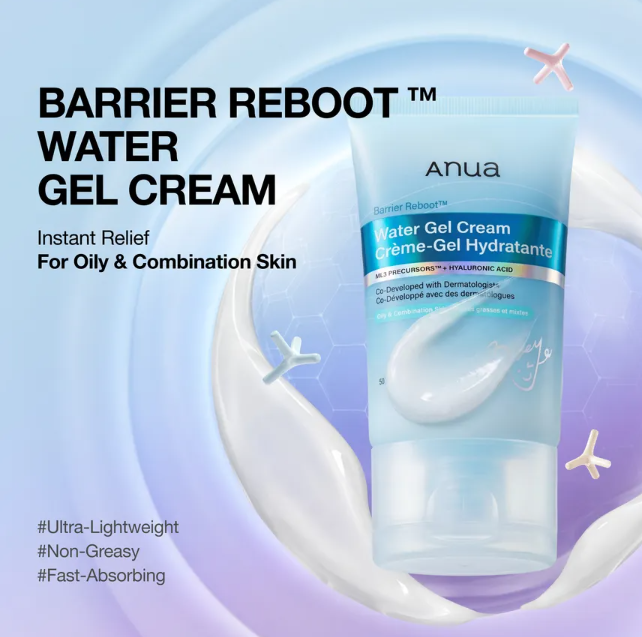 Anua - Barrier Reboot Water Gel Cream Kpop Demon Hunters Collaboration