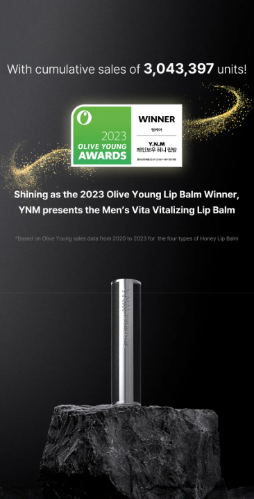 YNM - Men's Vita Vitalizing Lip Balm