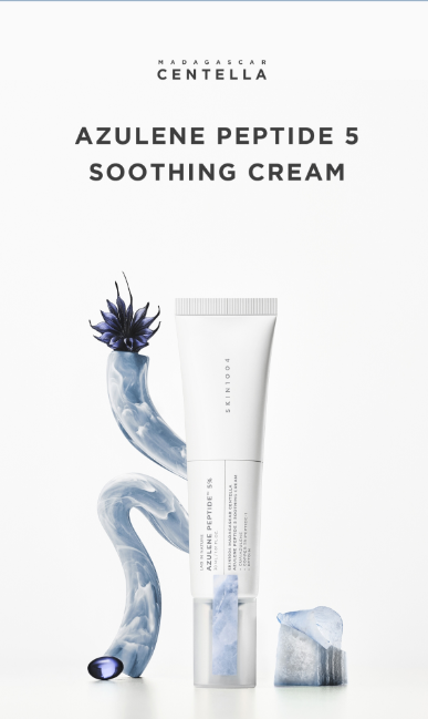 Skin1004 Madagascar Centella Azulene Peptide 5 Soothing Cream