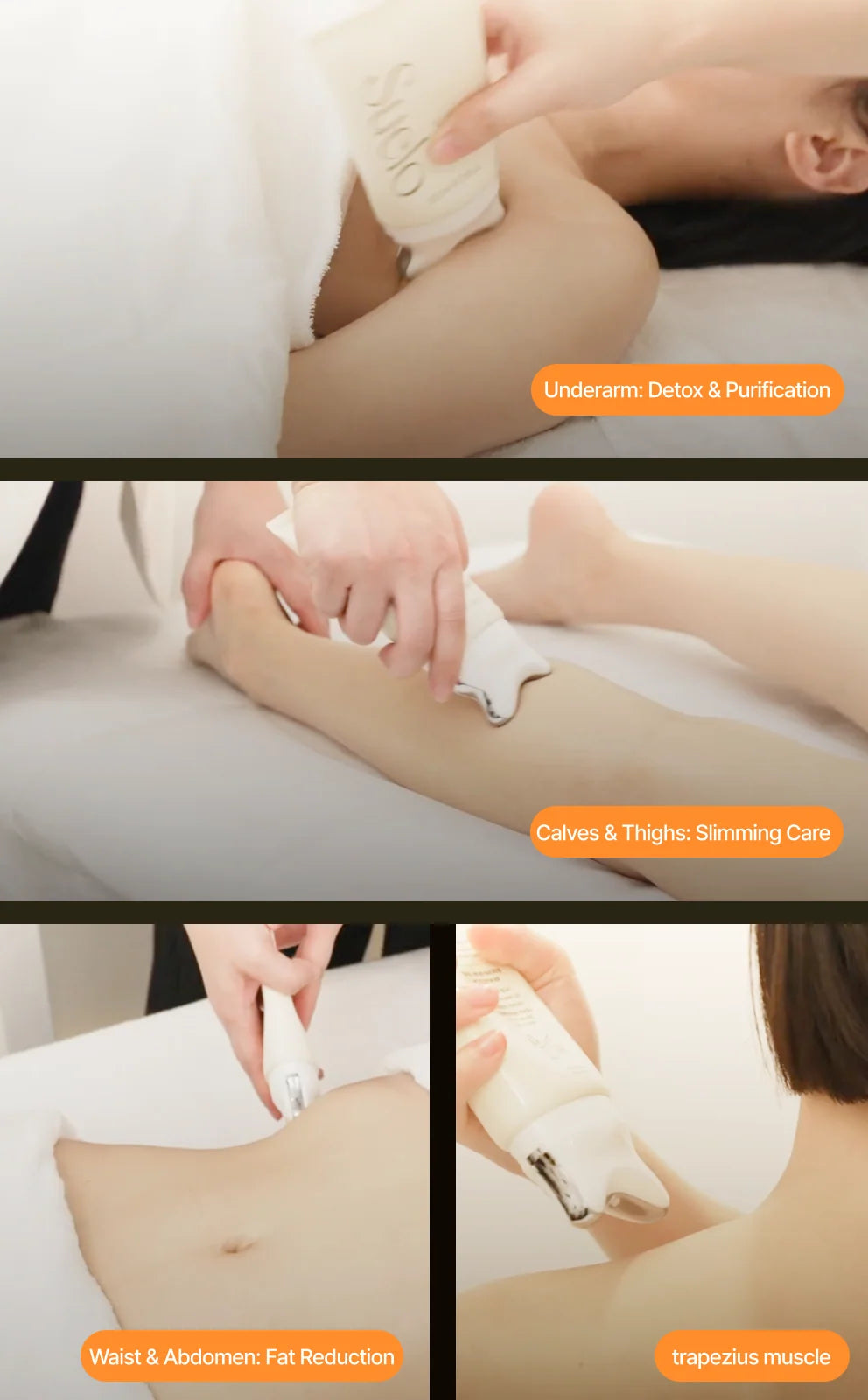 Suelo Volcano PPC Body Cream with Gua Sha