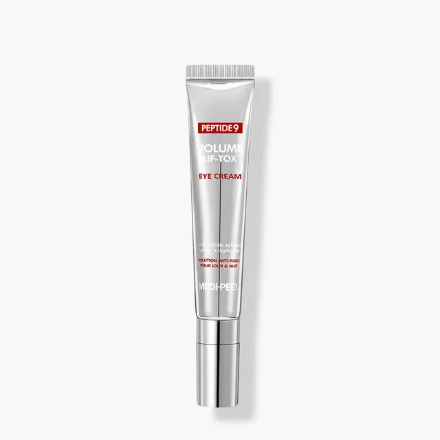 MEDIPEEL Peptide 9 Volume Lif-Tox Eye Cream - Enriched with a high concentration of peptides and active ingredients that combat sagging skin and smooth out fine lines